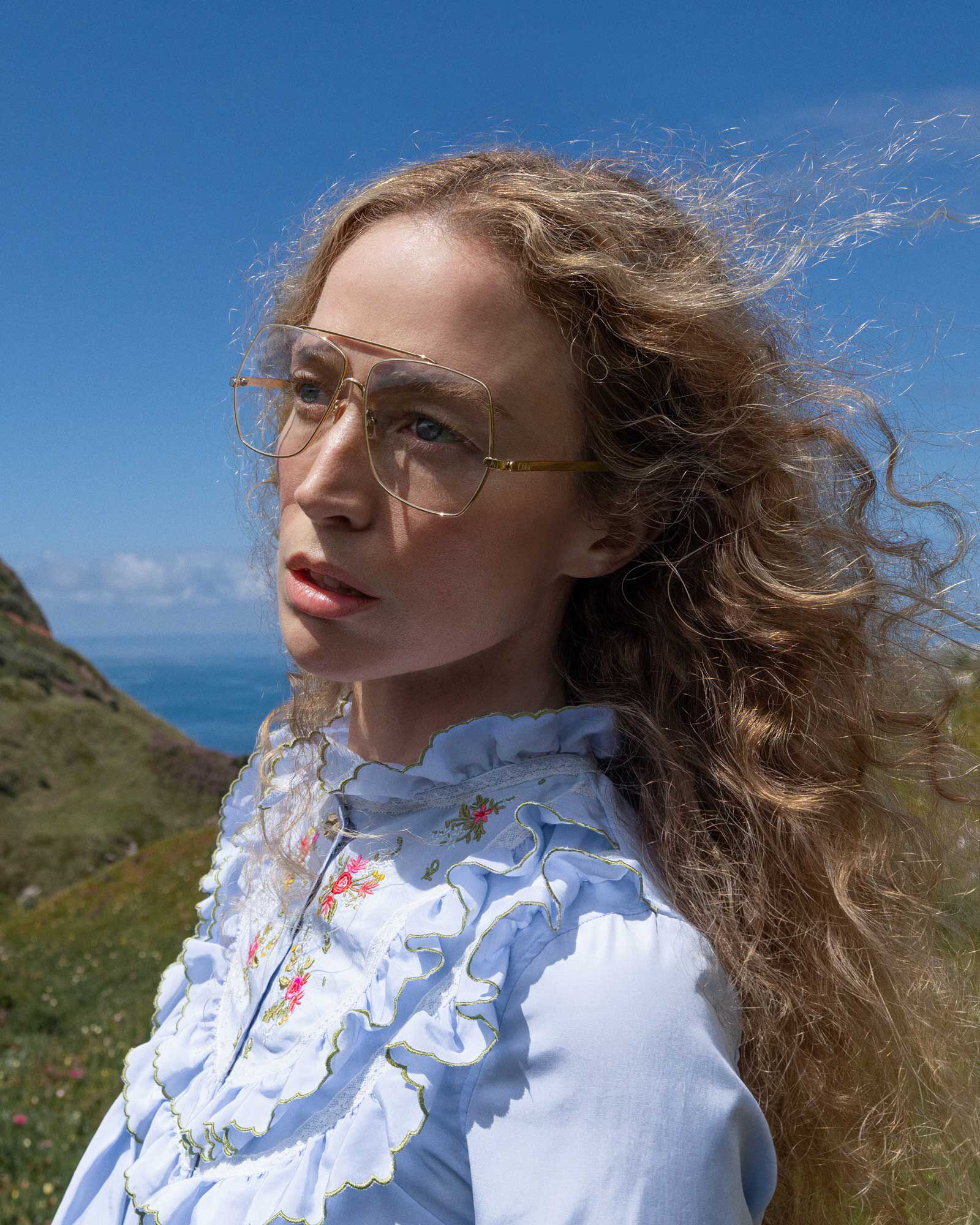 【さぁちゃん】Chloe サングラス ブラウン Chloé Iconic sunglasses Brown - Chloé