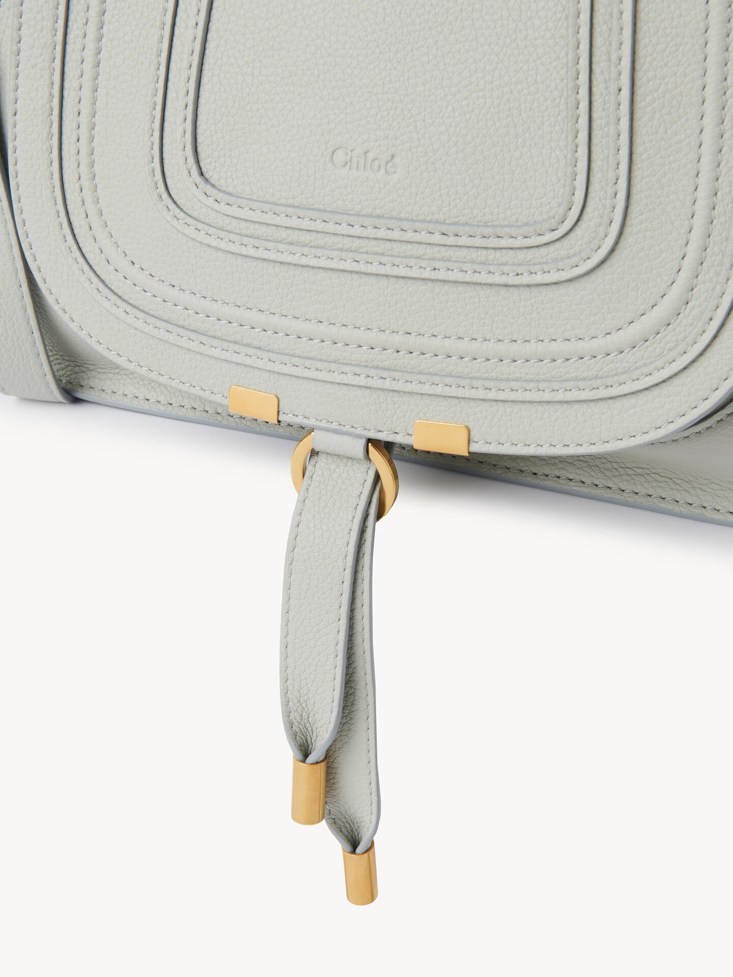 Kleine Marcie Tasche aus genarbtem Leder - 10