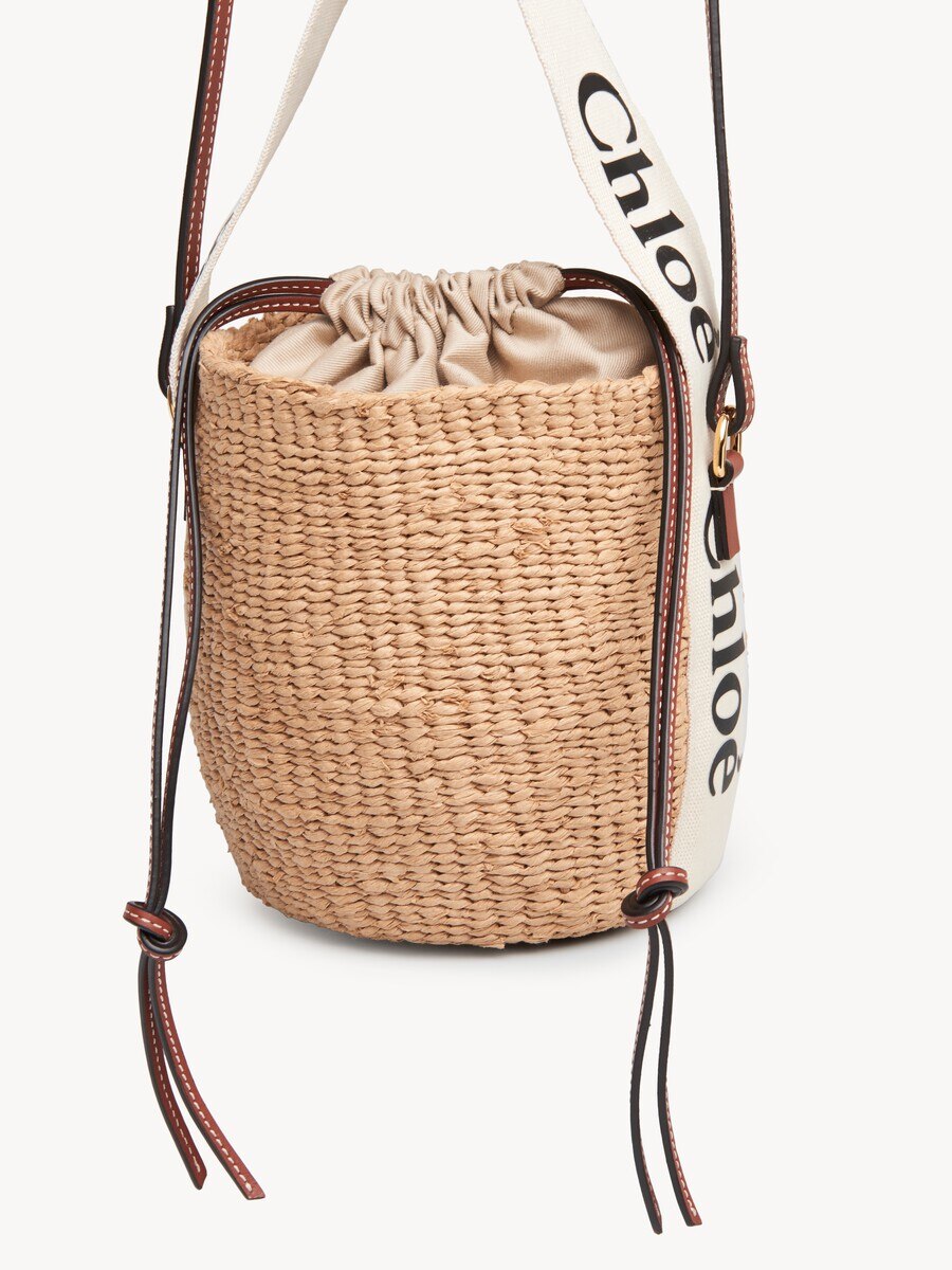 Small Woody basket in natural fibres - 5