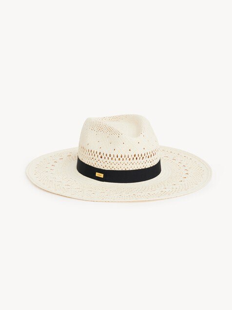 The Chloé Panama hat in palm straw