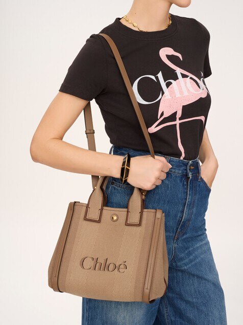 Small Chlo&eacute; Carry tote bag in canvas