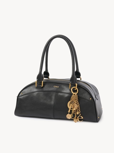 소프트 가죽 Chlo&eacute; 볼링 백