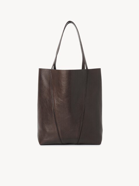 Chlo&eacute; Spin Tote Bag aus genarbtem Leder