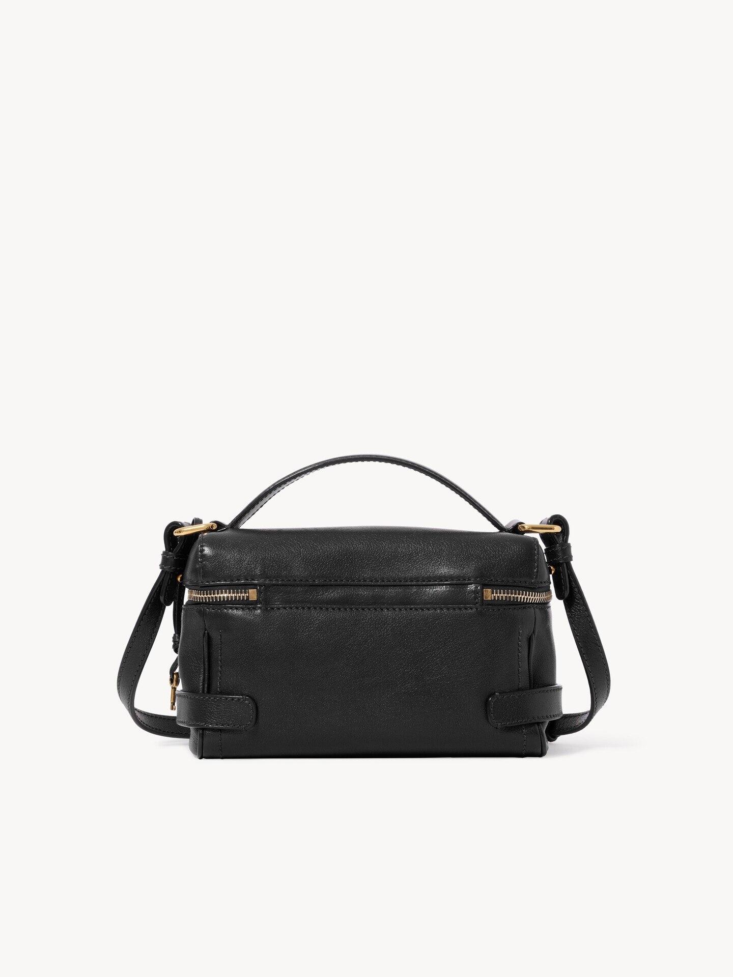 Paddington vanity bag in grained leather - 4.0