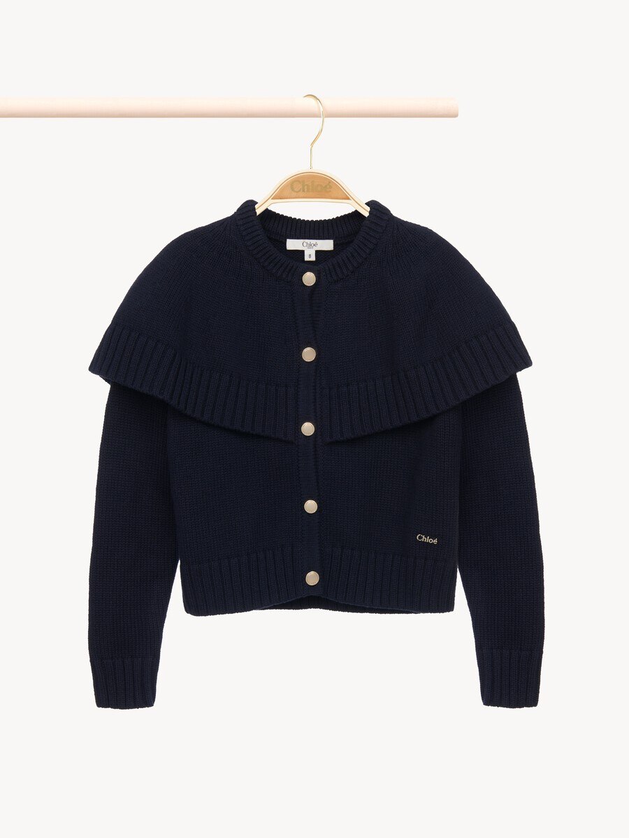 Cape-Strickjacke f&uuml;r Kinder - 2