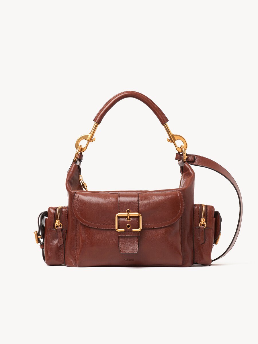 Camera bag in shiny leather - 2