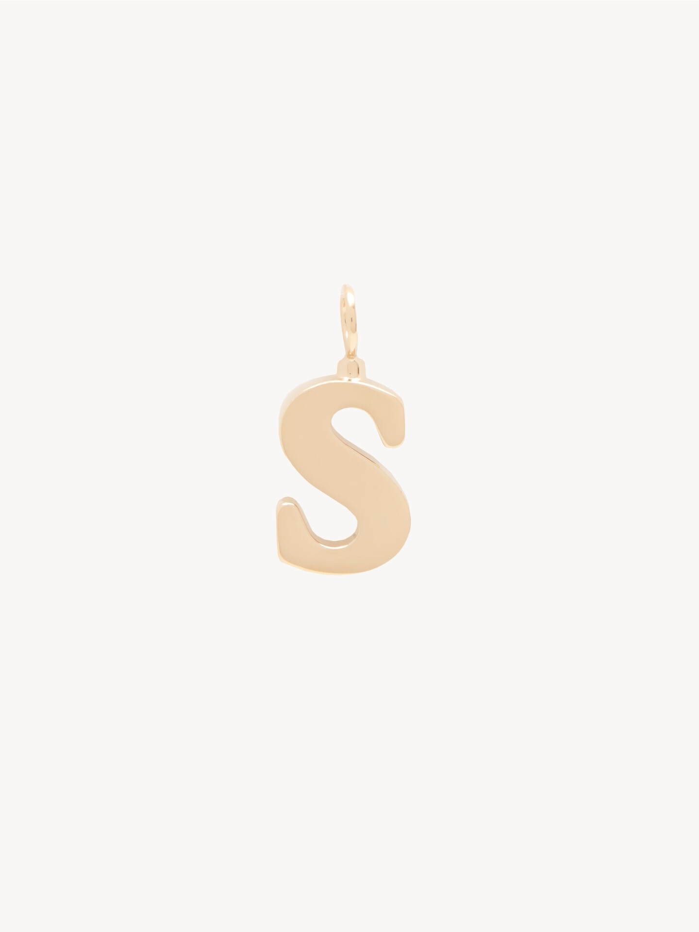 Charm alphabet lettre S en laiton - 1.0