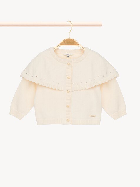 Cape-Strickjacke f&uuml;r Babys