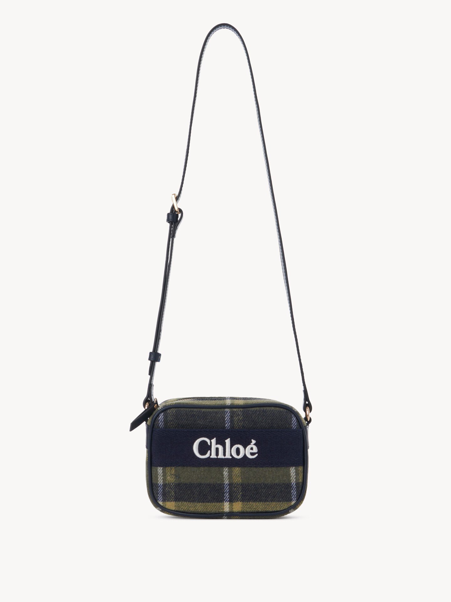 Chloé ロゴ入りショルダーバッグ キッズ クロスボディバッグ Check - Chloé