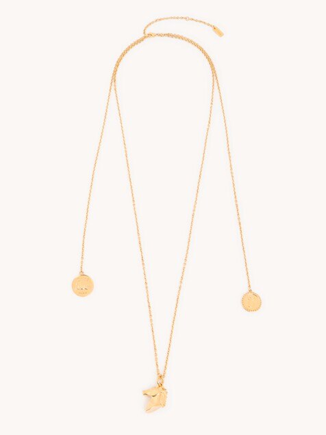 Chloe ネックレス クロエ Chloe ネックレス アクセサリー フェミニティー ゴールド