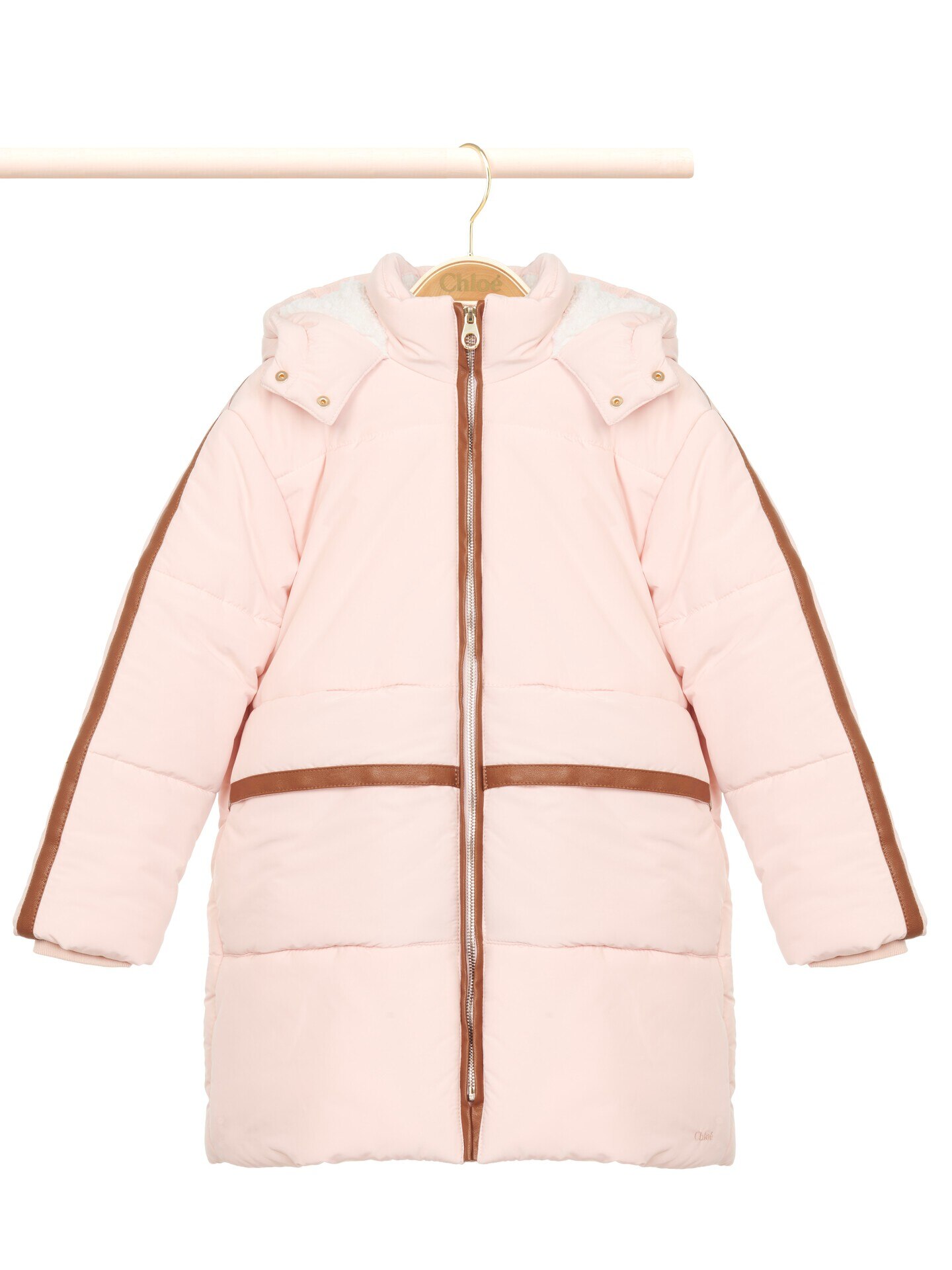 Kids' puffer jacket Rosewood Chloé
