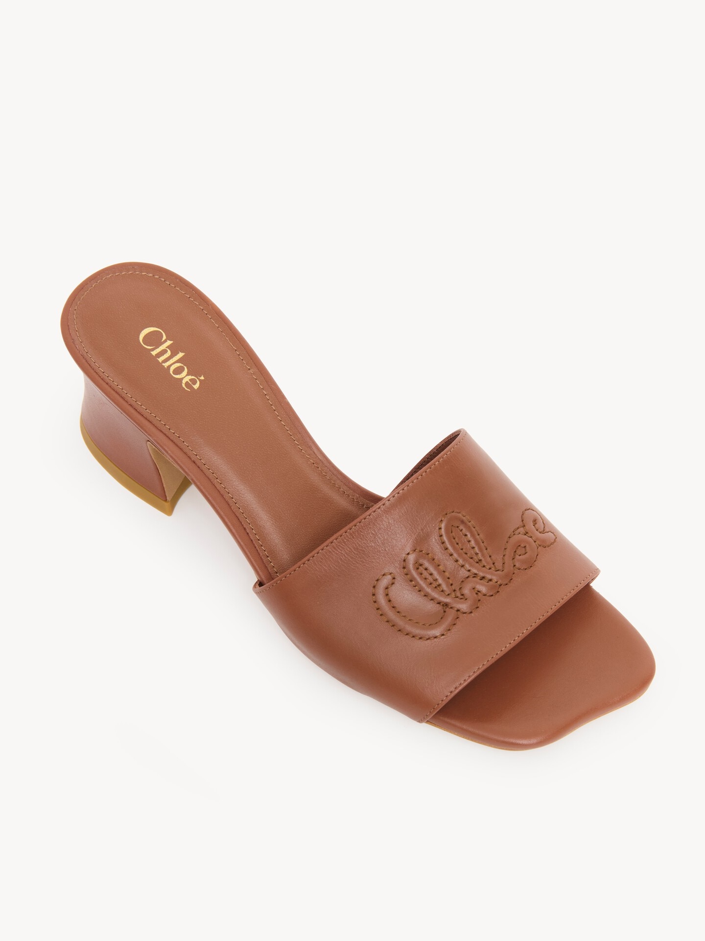 Mules con tacón Chloé Soleil 5