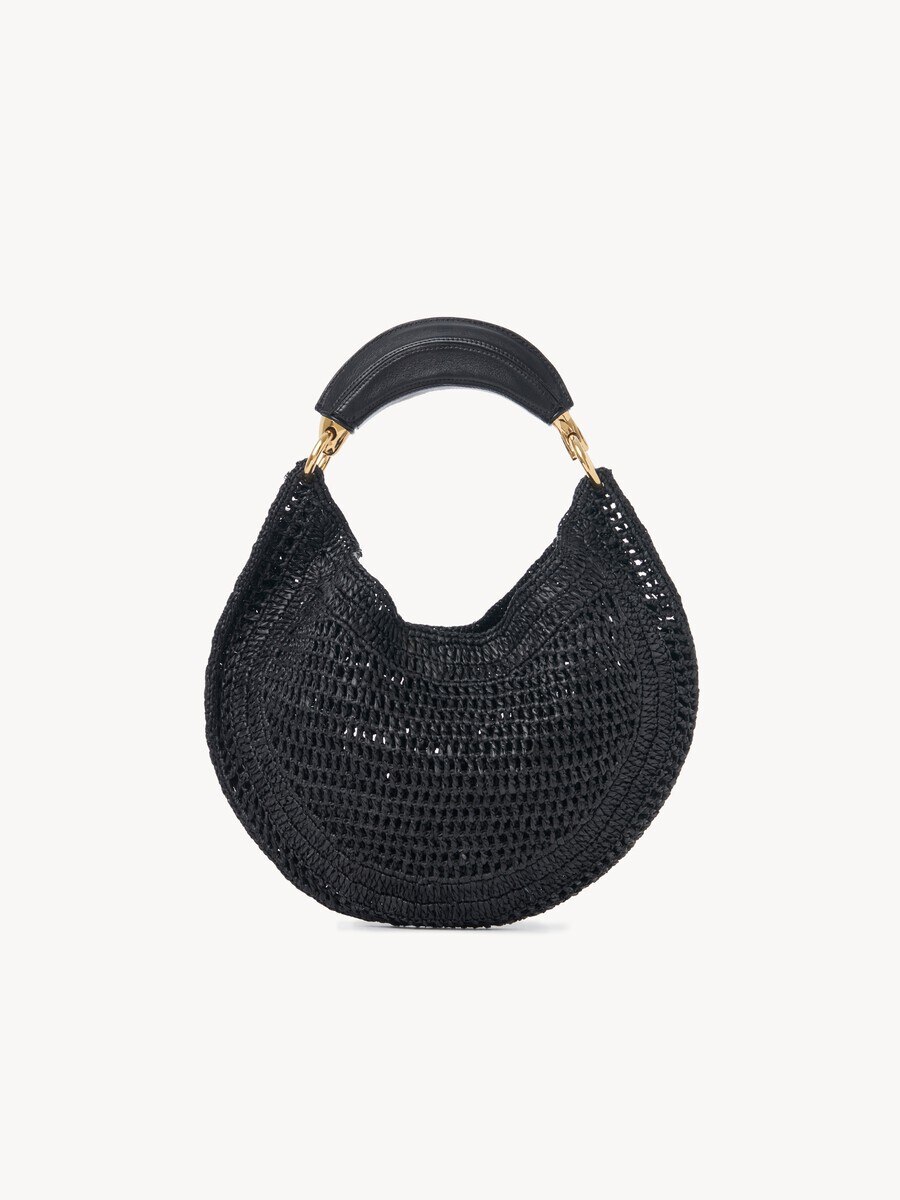 Sac hobo Summer Banana en raphia - 7