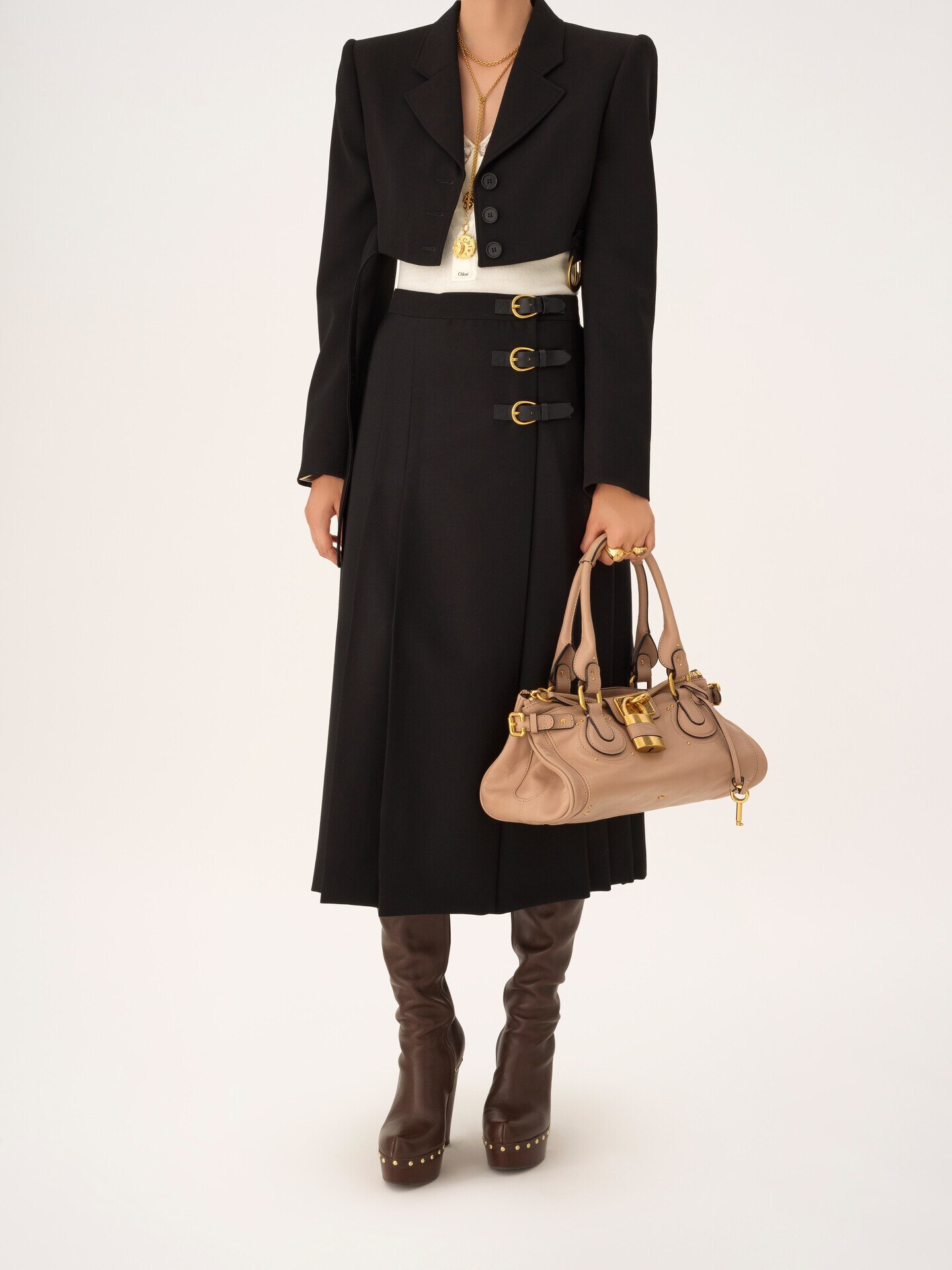 Bolso Paddington de cuero granulado - 8