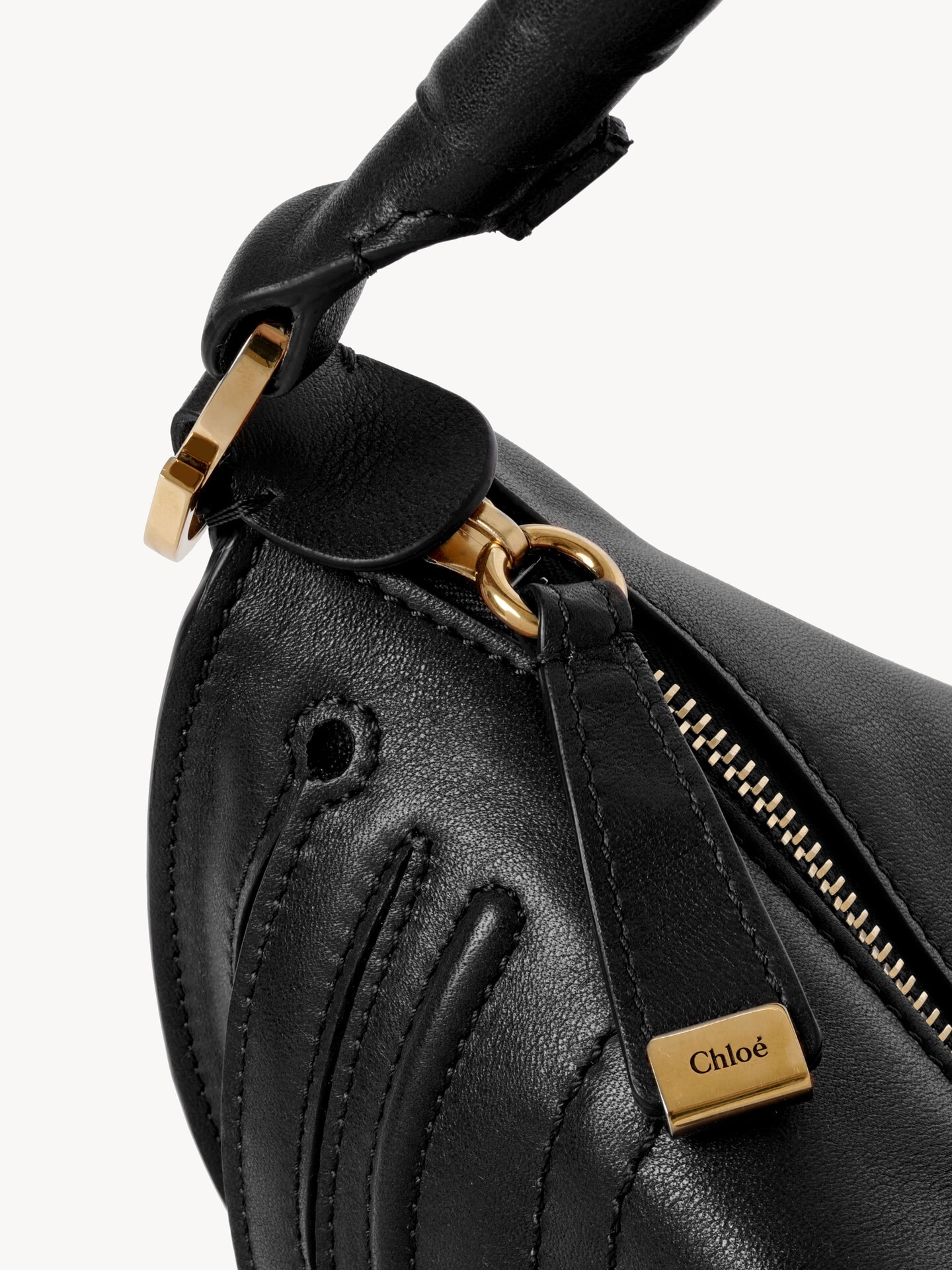 Minibolso de hombro Marcie de cuero suave - 6