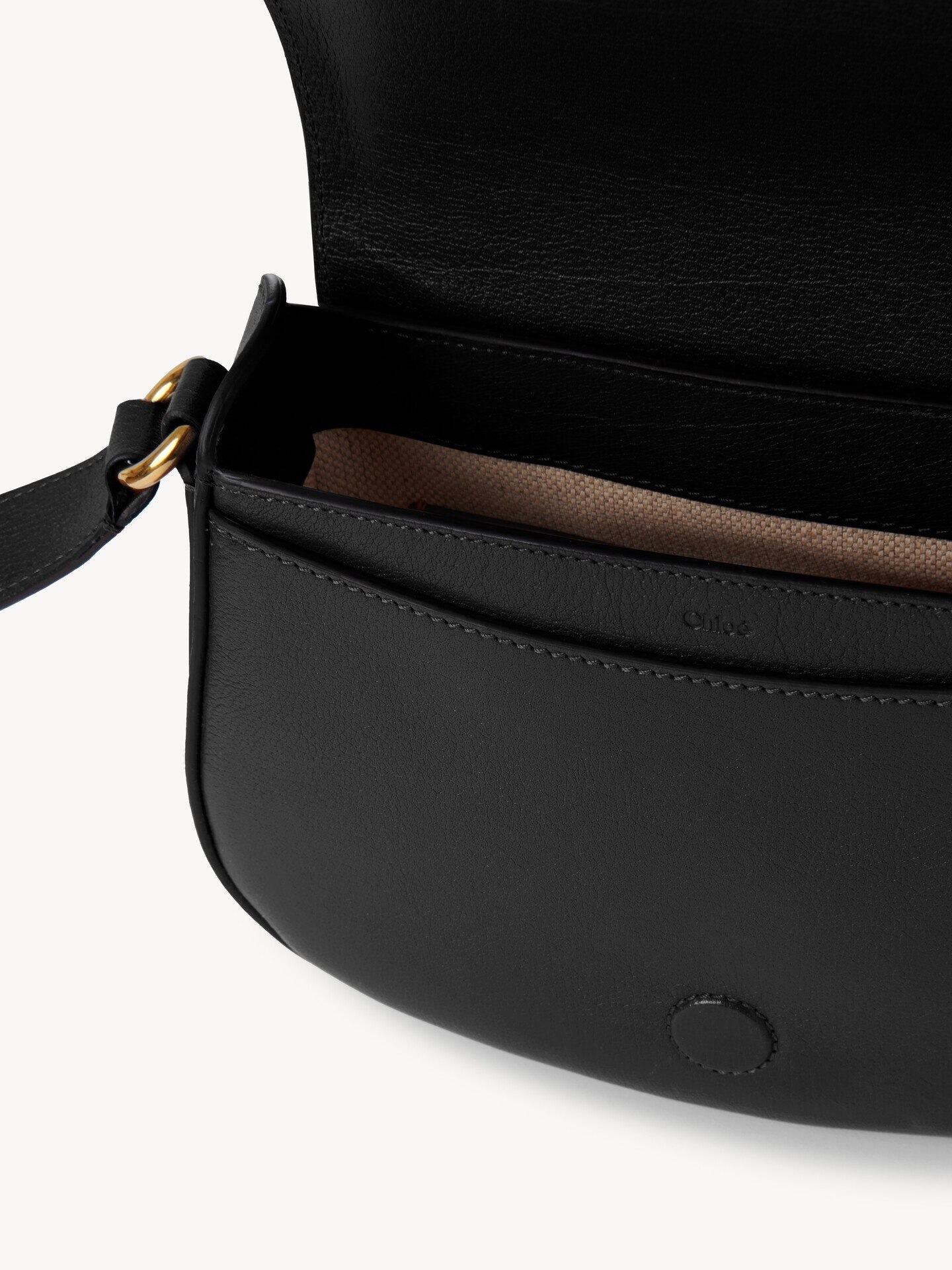 Sac &agrave; bandouli&egrave;re Horse Medal en cuir grain&eacute; - 5