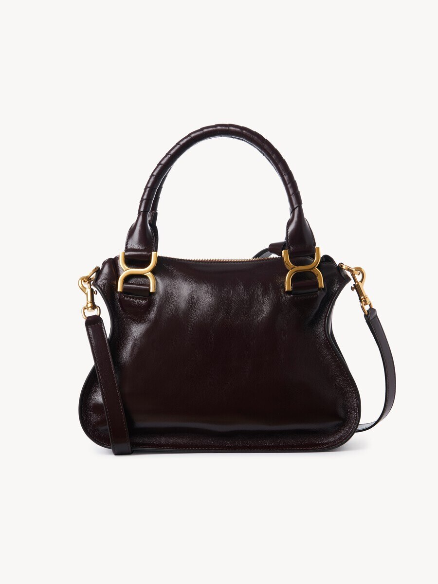 Bolso peque&ntilde;o Marcie de cuero brillante - 6