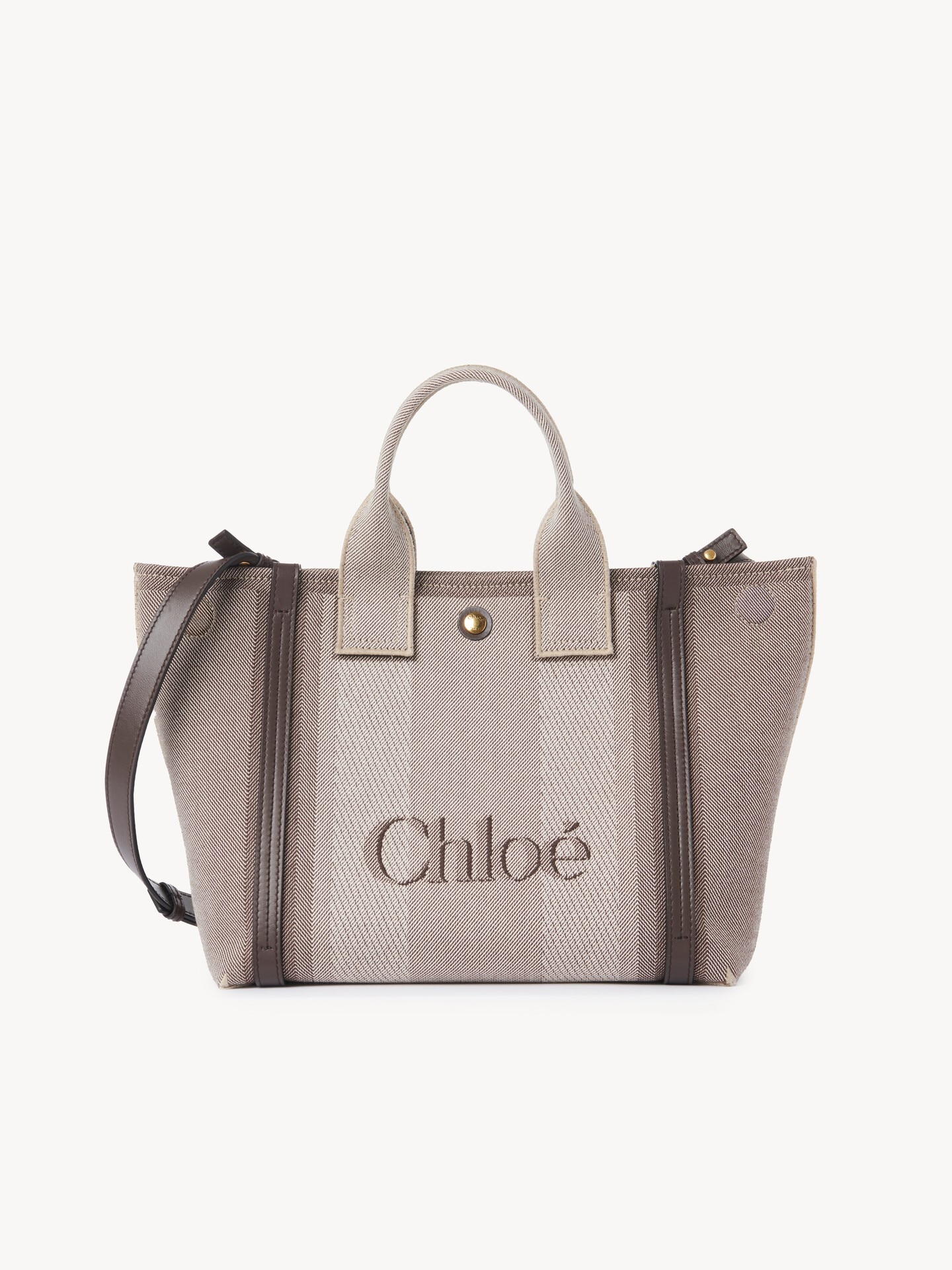 Petit sac cabas Chlo&eacute; Carry en toile - 6