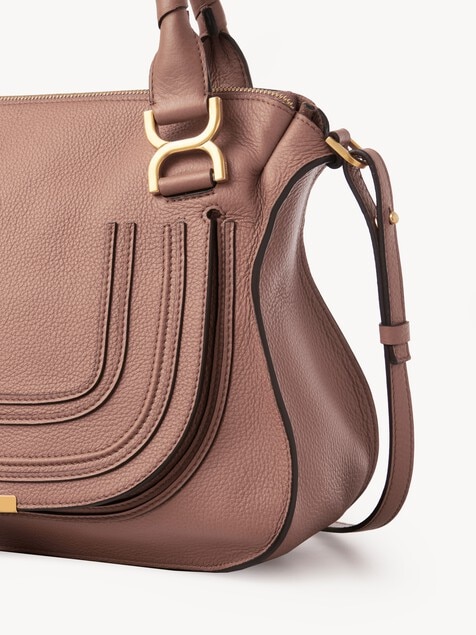 Marcie Tasche aus genarbtem Leder