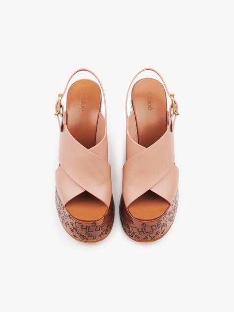Maxime wedge sandal