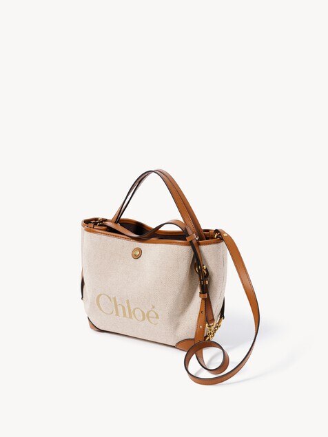 Petit sac double port&eacute; Chlo&eacute; Clover en toile