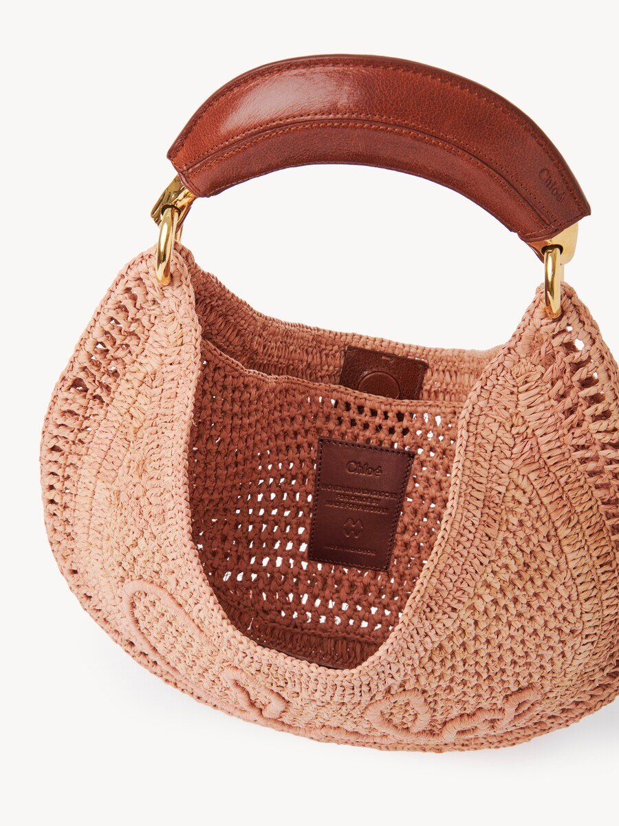 Bolso hobo Summer Banana de rafia - 6