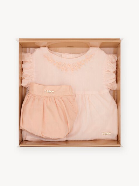 Baby gift set top & bloomers