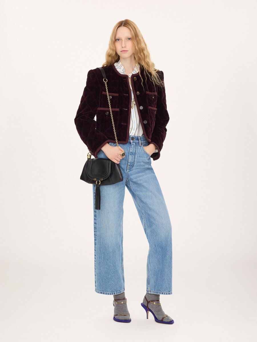 Mini Marcie Foulard chain bag in soft leather - 8