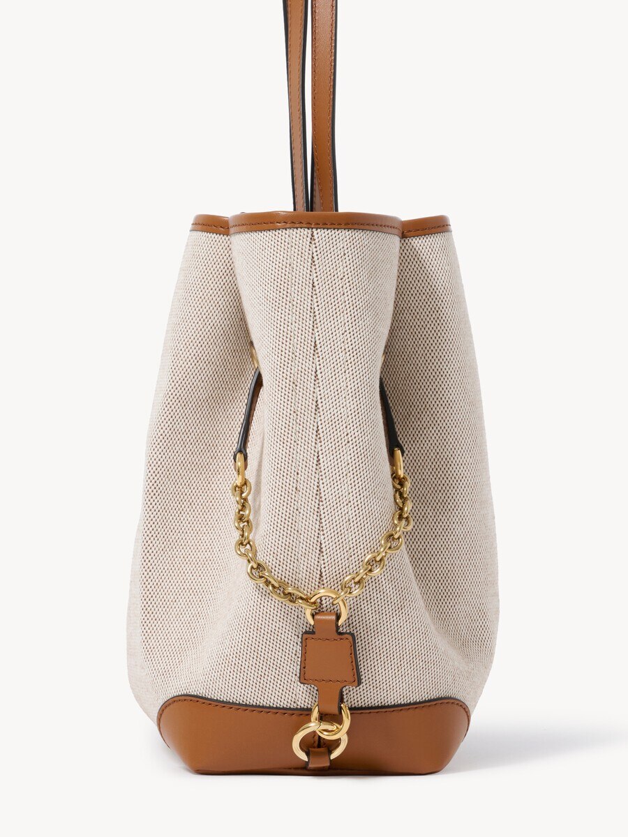 Chlo&eacute; Clover double carry bag in canvas - 8