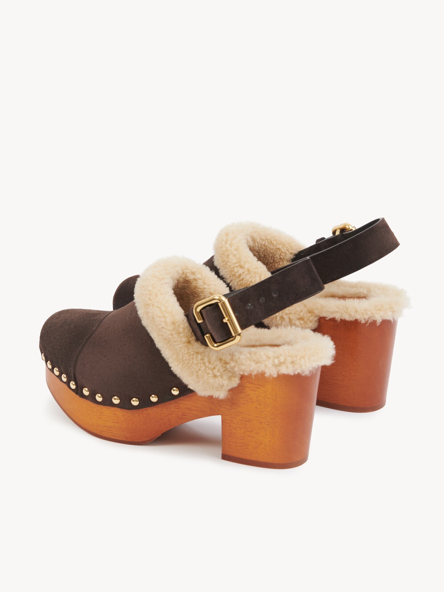 Jeannette Clog mit Keilabsatz - 7
