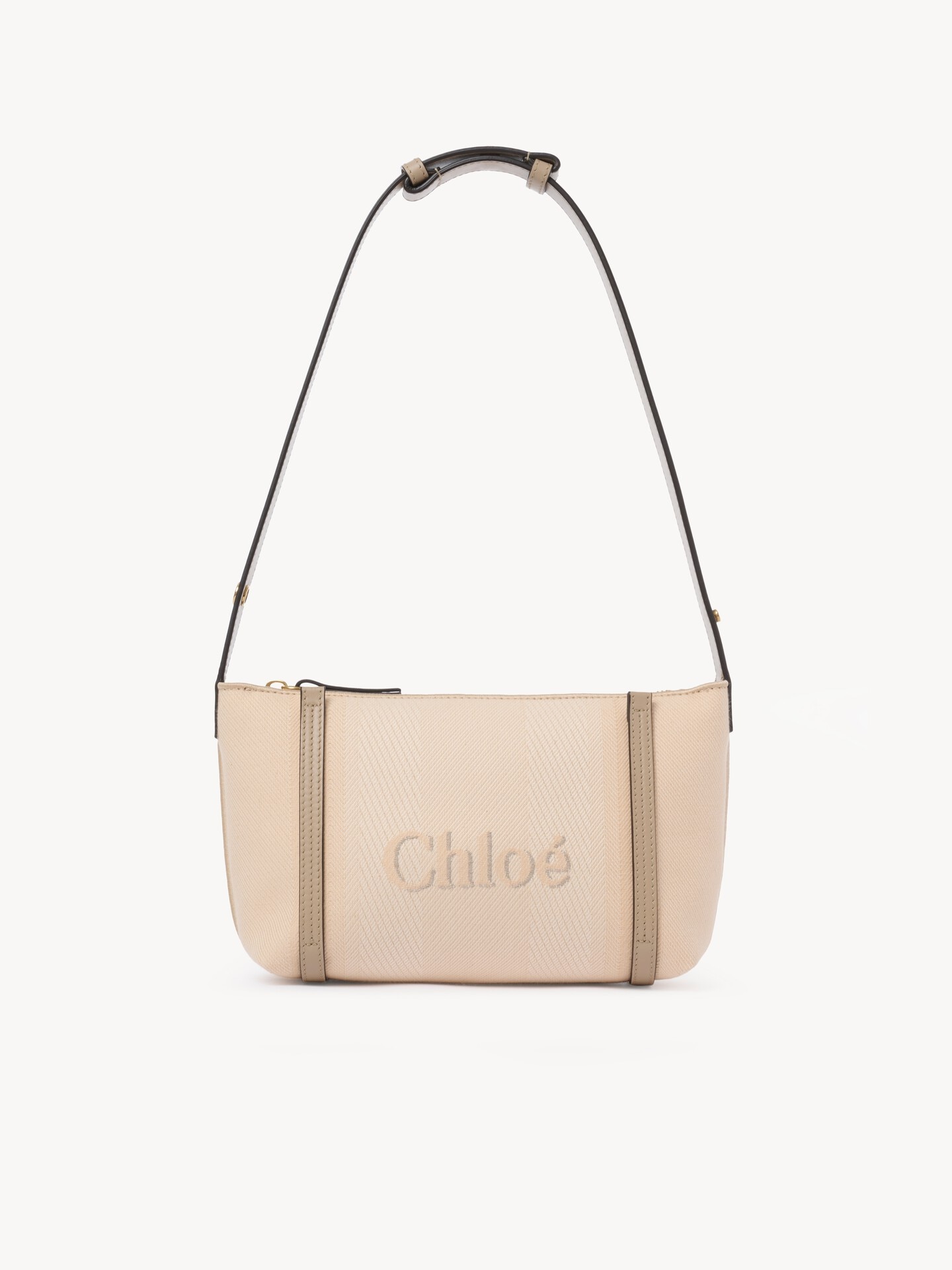 Chlo&eacute; Carry shoulder bag in canvas - 4