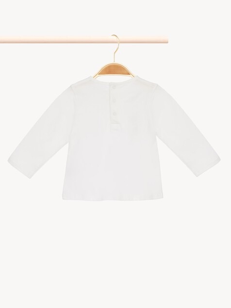 Baby long-sleeve logo top