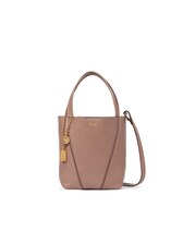 CHLOÉ SPINスモールトートバッグ Chloe(クロエ)】 グレインレザー製CHLOE SPINスモールトートバッグ