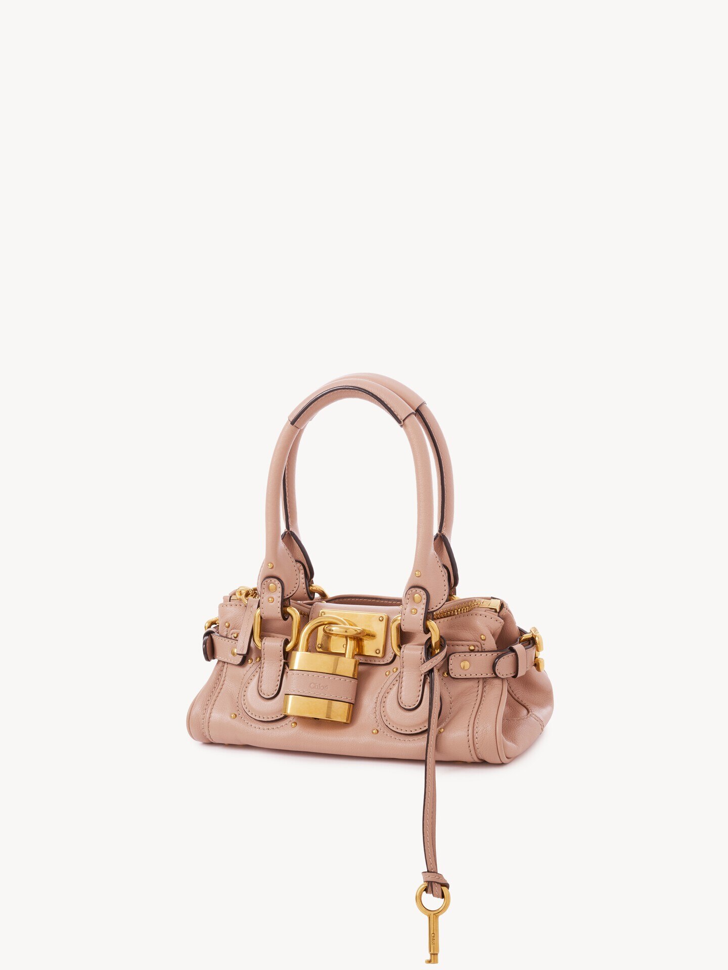 Small Paddington bag in grained leather - 6