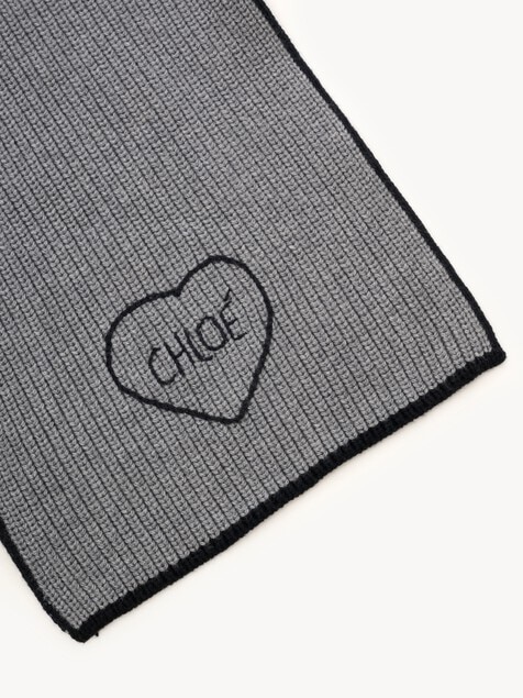 Kids' Chlo&eacute; Encoeur knitted scarf