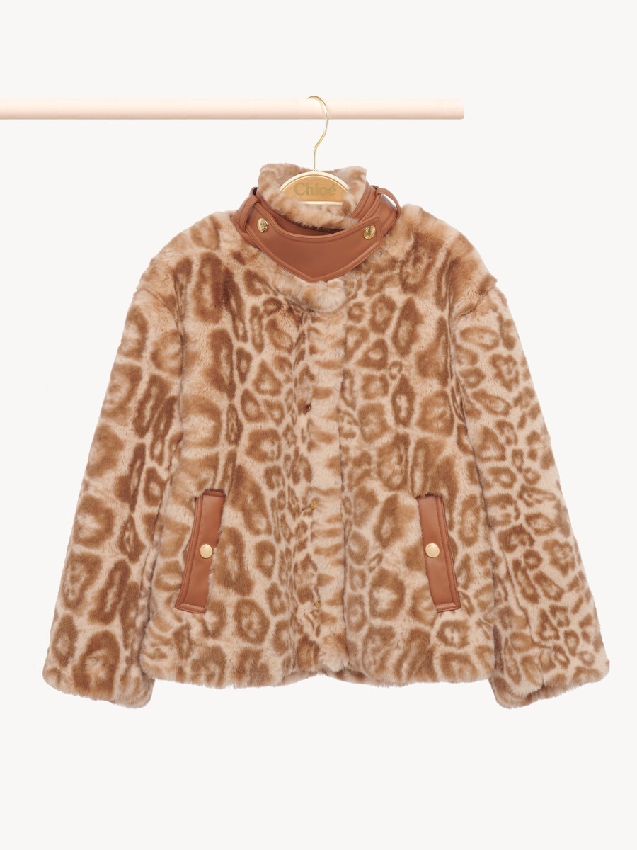 Kids' leopard-print jacket - 2