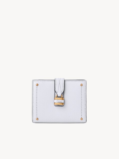 Paddington square wallet in grained leather