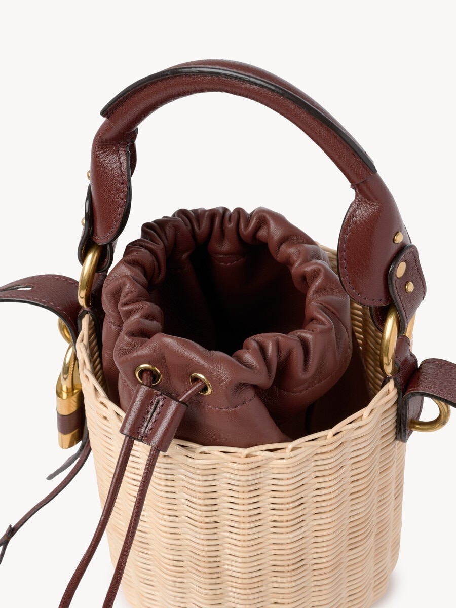 Small Paddington bucket bag in wicker - 6