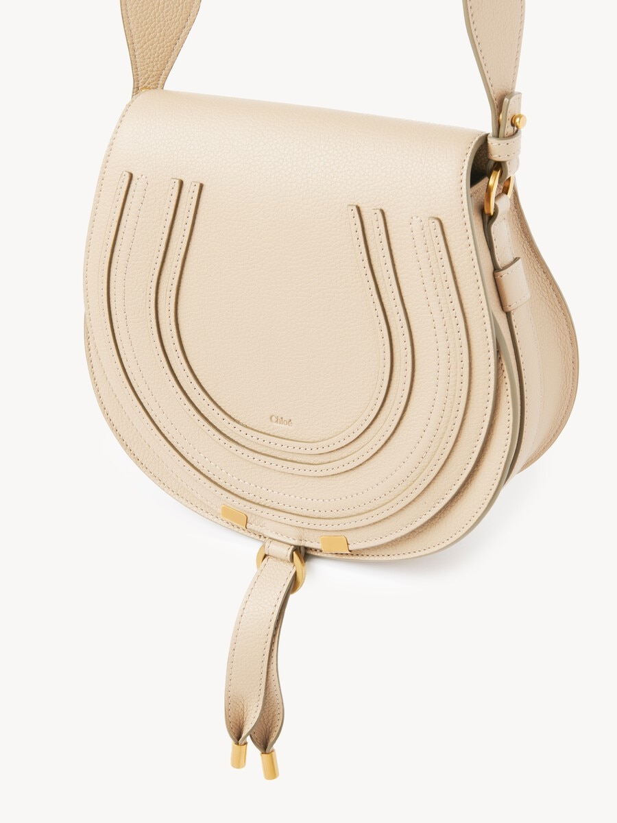 Sac port&eacute; &eacute;paule Marcie en cuir grain&eacute; - 3