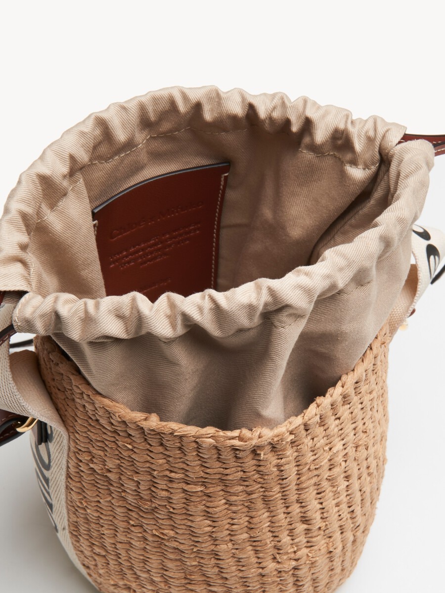 Small Woody basket in natural fibres - 7