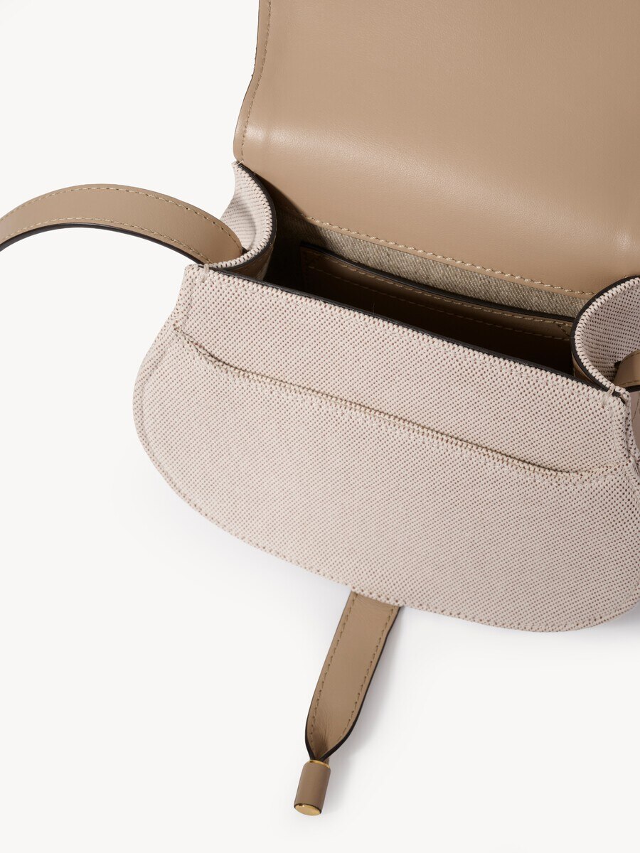 Bolso saddle peque&ntilde;o Marcie de lona - 5