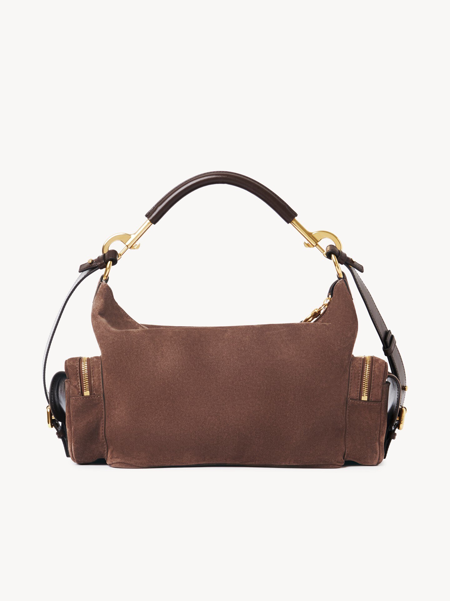 Camera bag in suede leather - 6