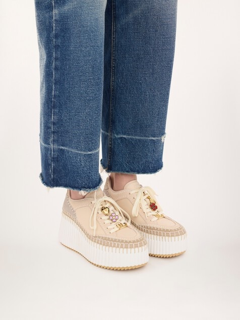 Nama Sneaker mit Keilabsatz