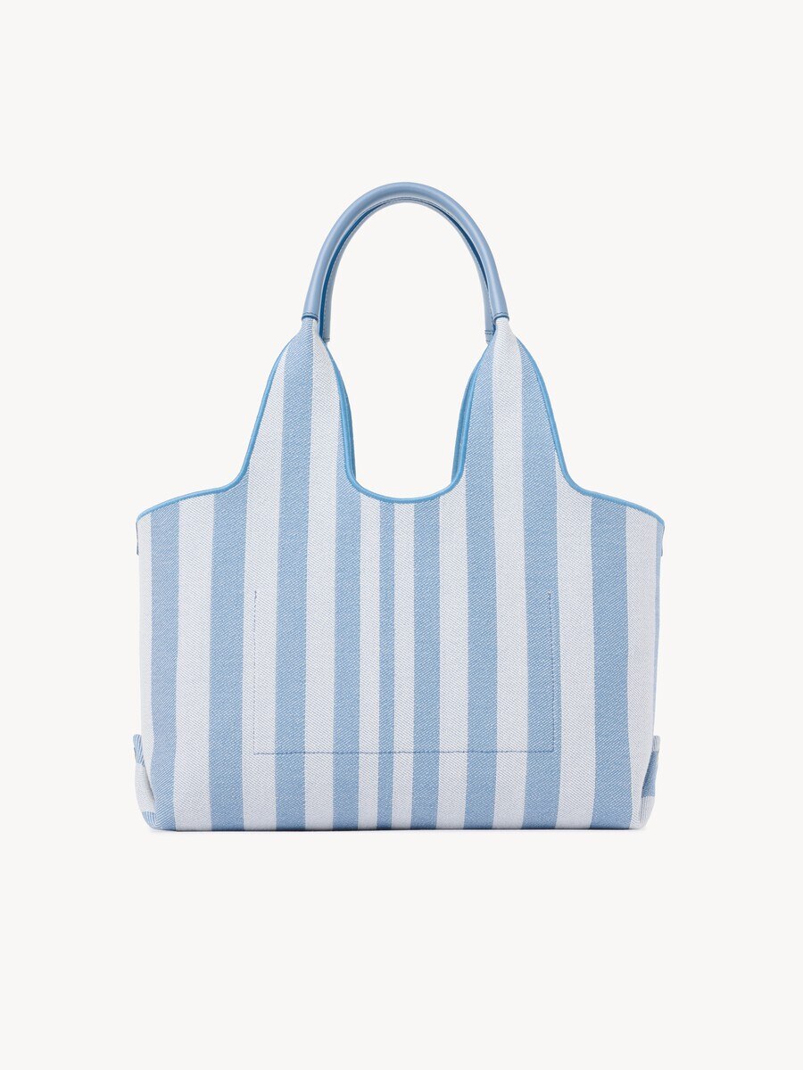 Bolso tote Chlo&eacute; Stripy East-West de jacquard - 6