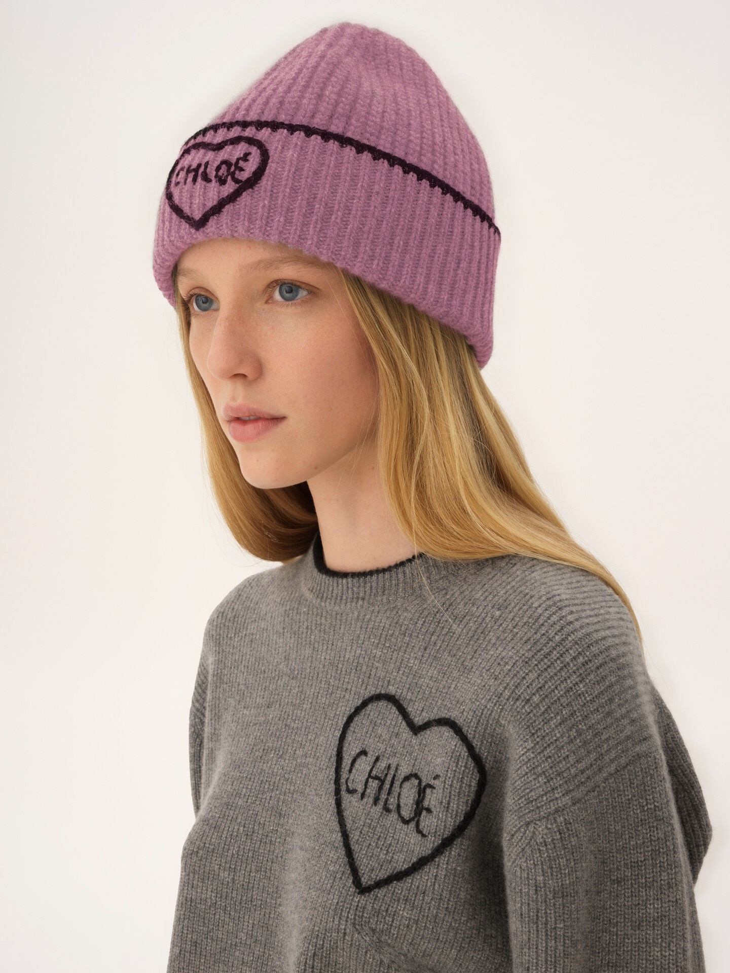 The Chlo&eacute; Encoeur beanie in wool & cashmere - 5.0