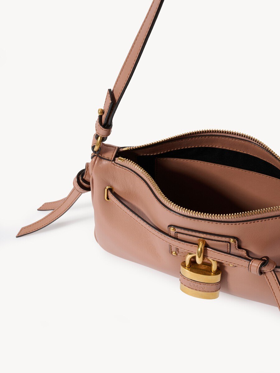 Mini Paddington Sling pouch with strap in soft leather - 5
