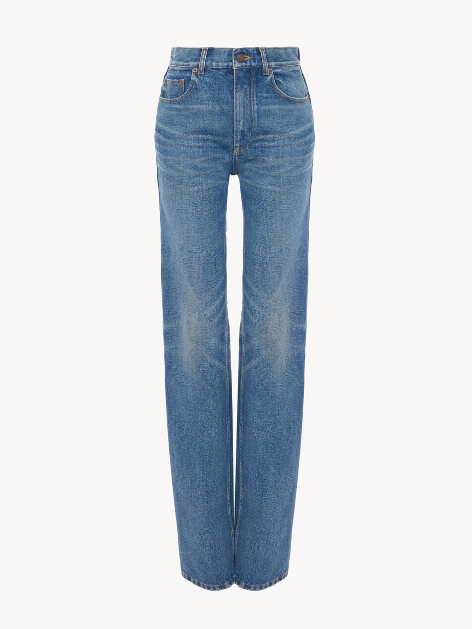 Straight jeans in denim - Packshot