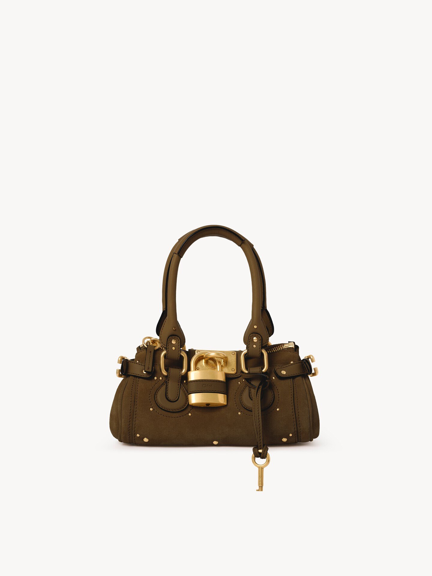 Small Paddington bag in suede leather - 1.0