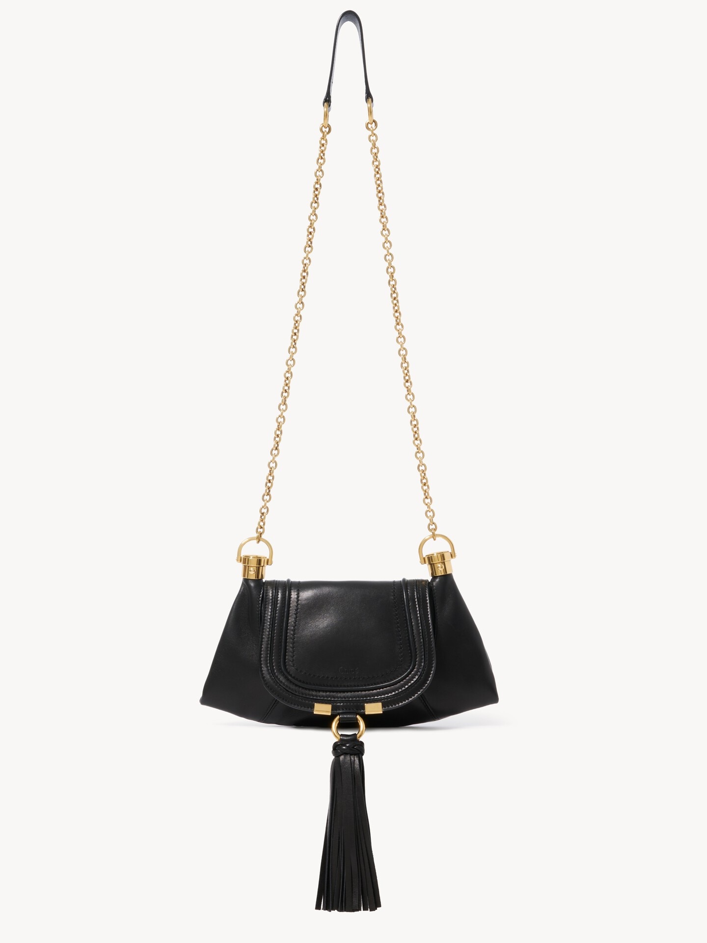 Mini Marcie Foulard chain bag in soft leather - 1.0