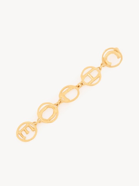 The Chlo&eacute; Script earrings